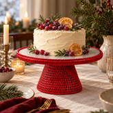 Classic Cake Stand Red