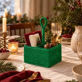 Rattan Condiment Holder