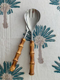 Bamboo Handle Salad Server