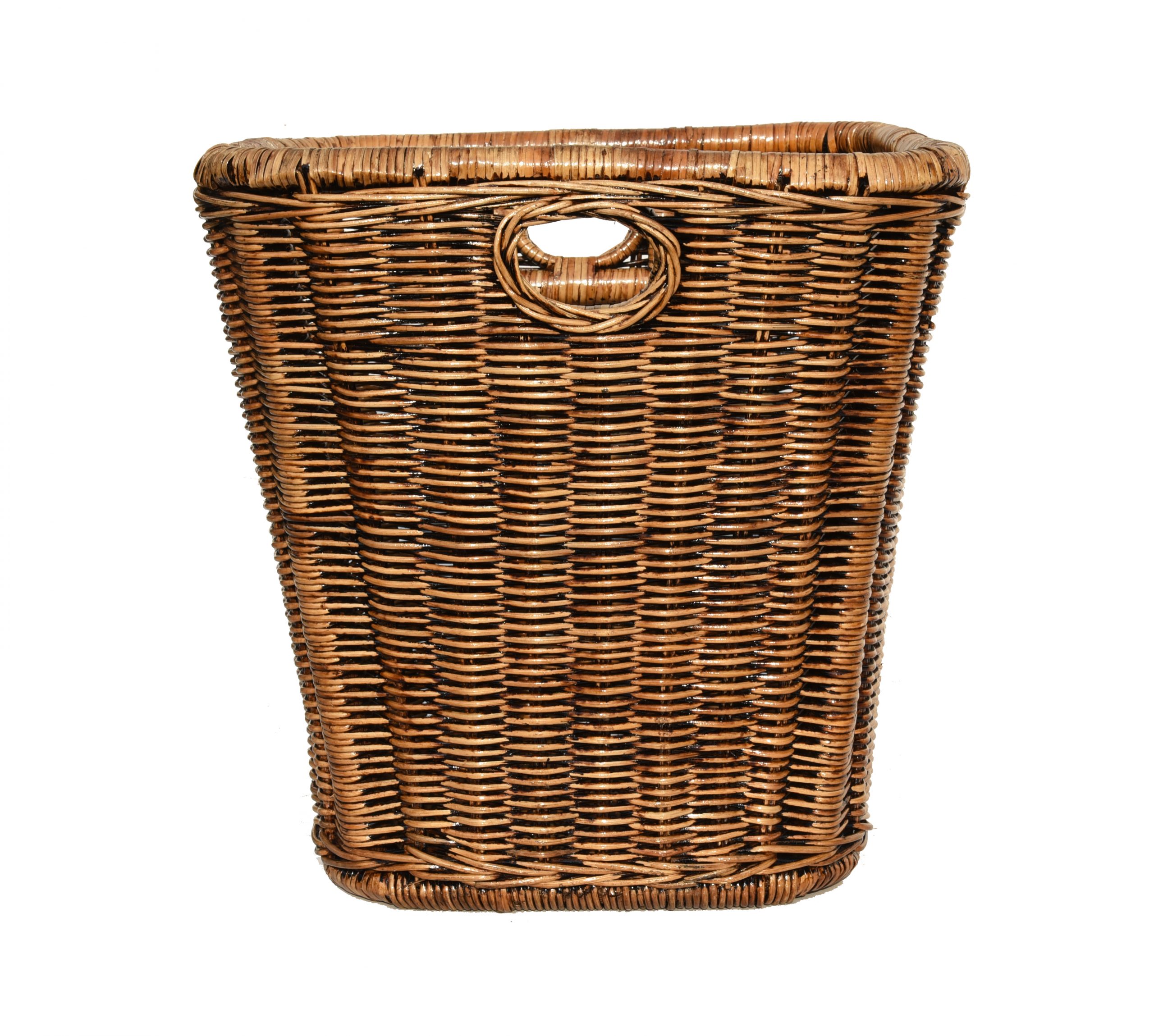 Wood-log Basket