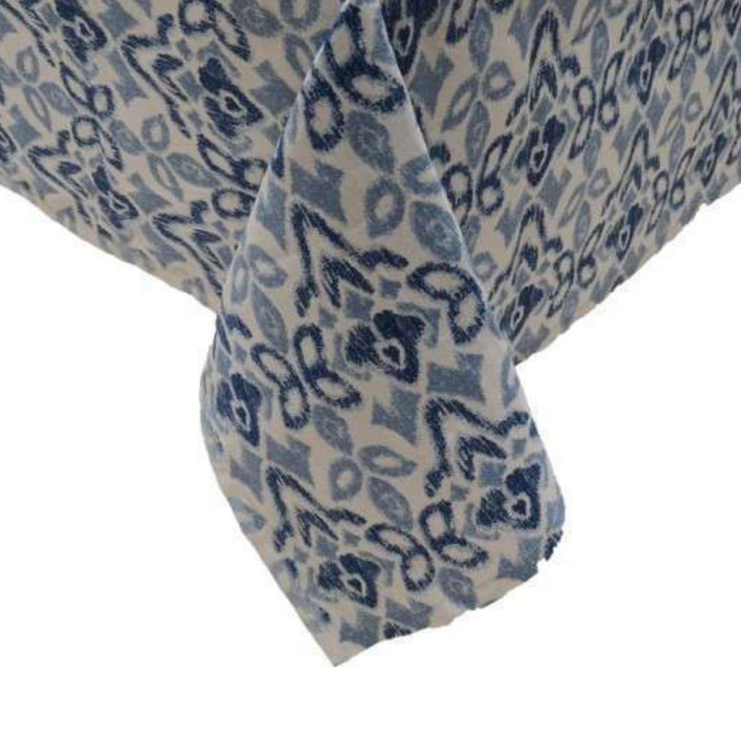 TABLE CLOTH IKAT BLUE