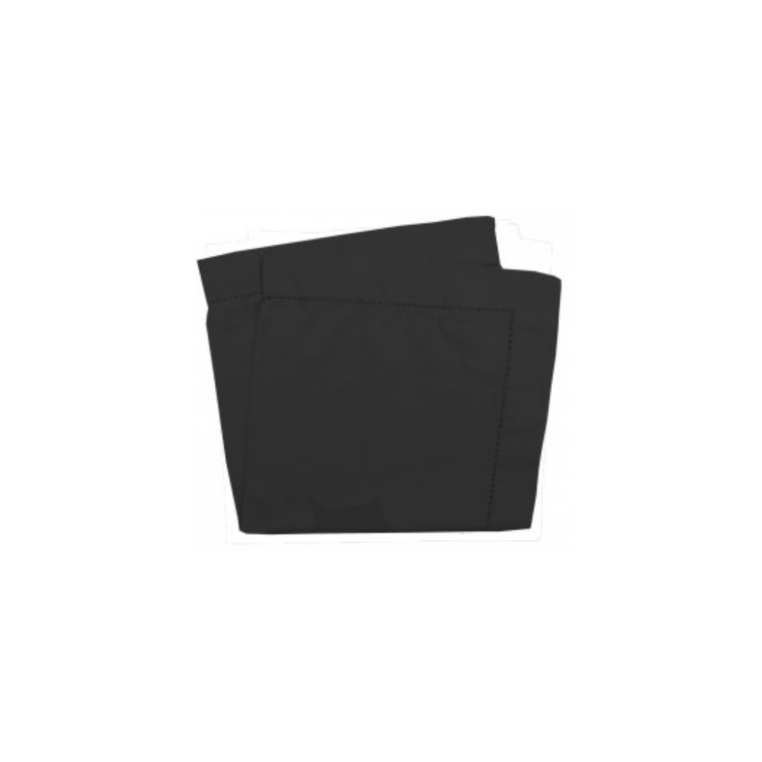 Cotton Napkin Peacock Black