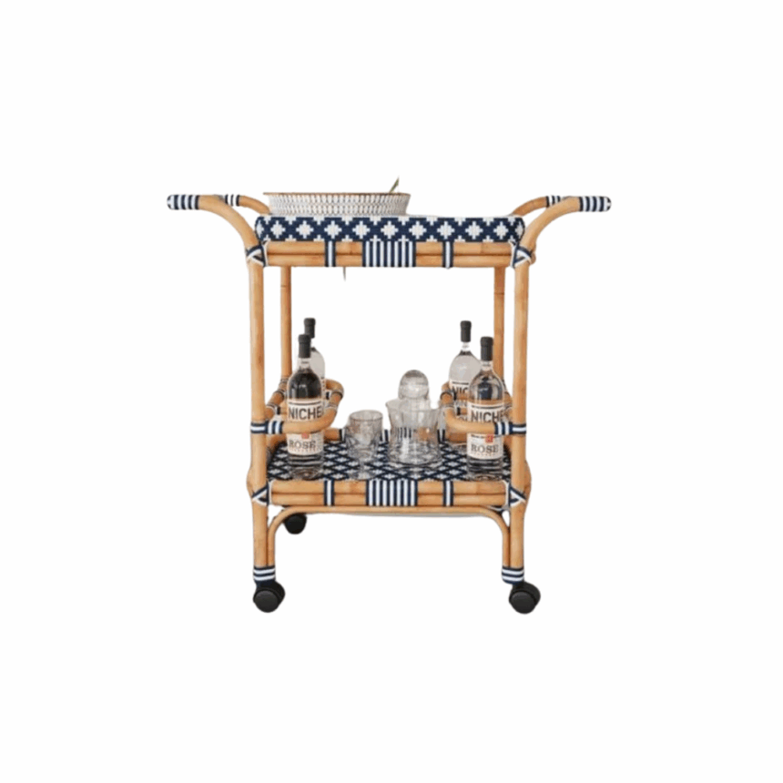 Rattan Bar cart Rio