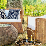Round  Rattan Coffee Table