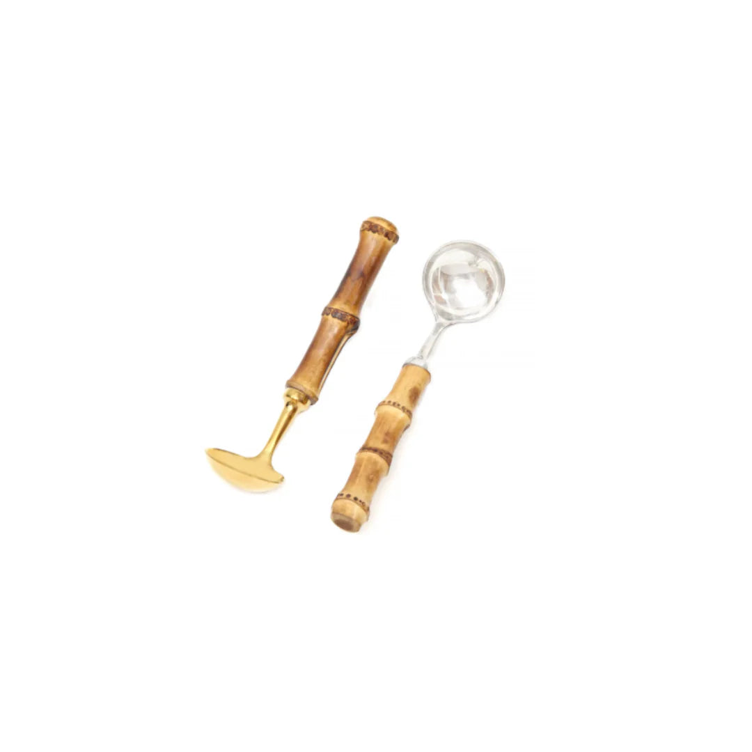 Bamboo Handle Sauce Server