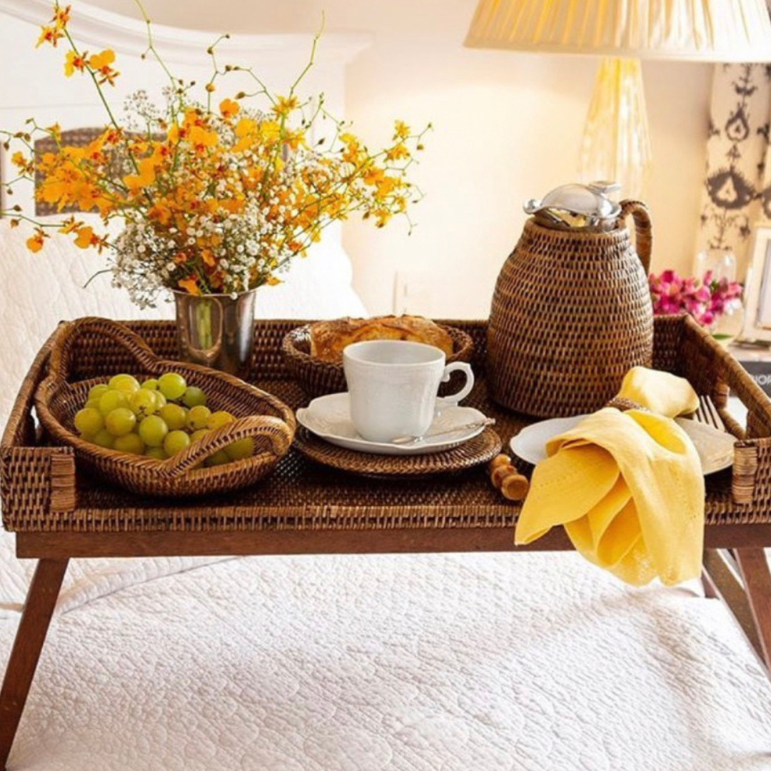 Rattan Carafe