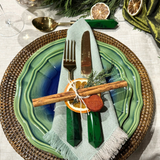 Malachite Dinner Set (set of 18)