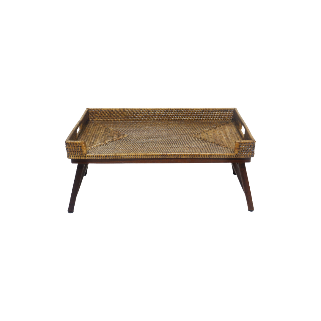 Rattan Breakfast Tray