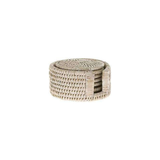 Rattan Coaster Set