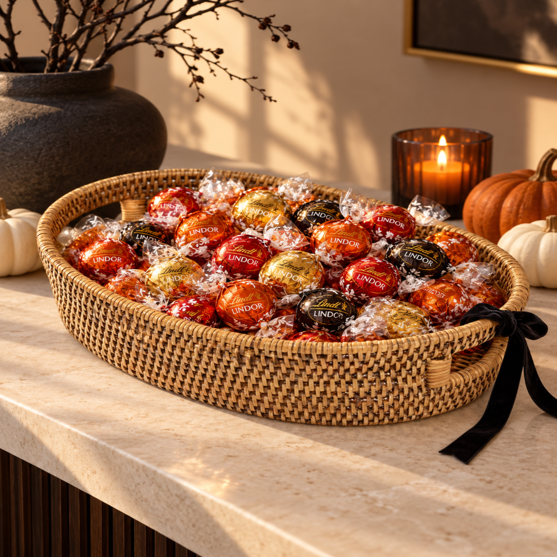 Rattan Candy basket