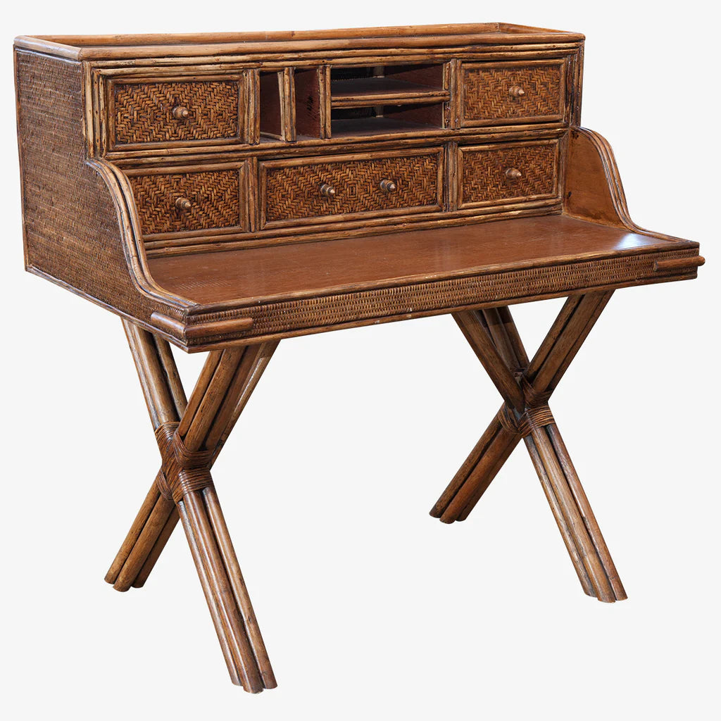 Rattan Desk Ishela
