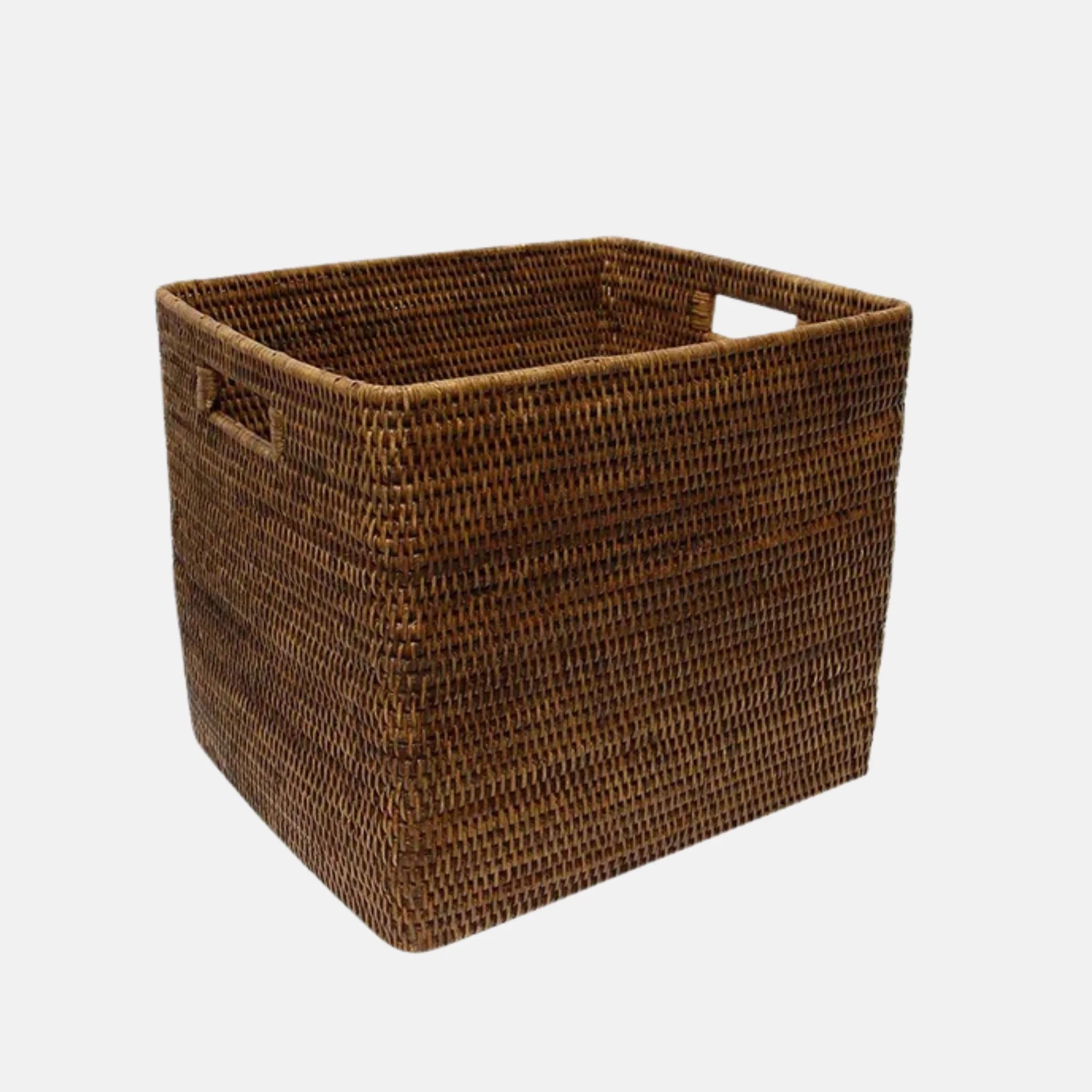 Rattan Tall Storage Box