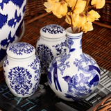 JAR RIVIERA BLEU ( SET OF 4 )