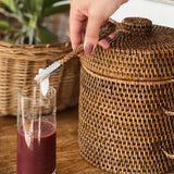 Rattan Ice Bucket